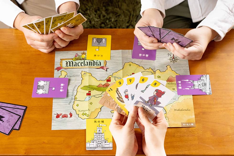 プレイ中の写真